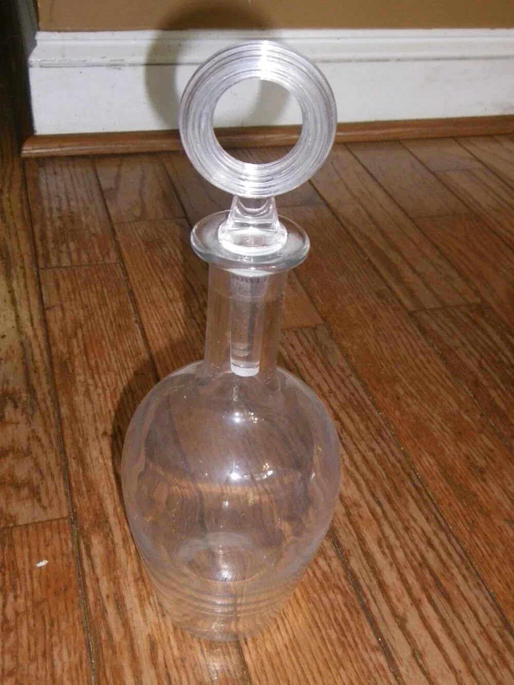 Vintage Towle Full Lead Crystal Decanter Made in Austria